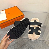 US$84.00 HERMES Shoes for HERMES slippers for women #582574