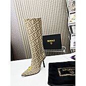 US$130.00 Fendi & versace 7.5cm High-heeled  boots for women #583848