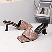 US$77.00 versace 7cm High-heeled shoes for women #584357