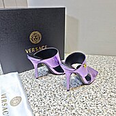 US$111.00 versace 10cm High-heeled shoes for women #585005