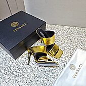 US$111.00 versace 10cm High-heeled shoes for women #585007