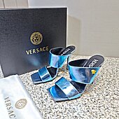 US$111.00 versace 10cm High-heeled shoes for women #585008
