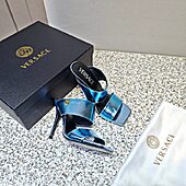 US$111.00 versace 10cm High-heeled shoes for women #585008