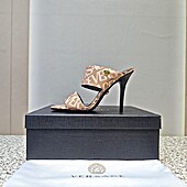 US$111.00 versace 10cm High-heeled shoes for women #585009