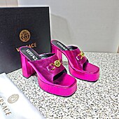 US$122.00 versace 11cm High-heeled shoes for women #585011