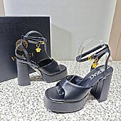 US$122.00 versace 11cm High-heeled shoes for women #585020