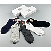 US$20.00 versace Socks 5pcs sets #585295