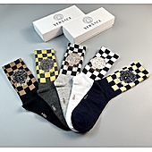 US$20.00 versace Socks 5pcs sets #585296