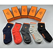 US$20.00 HERMES Socks 5pcs sets #585328