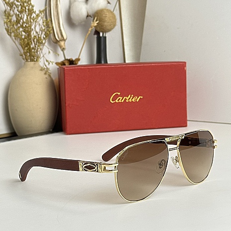 cartier AAA+ Sunglasses #588857 replica