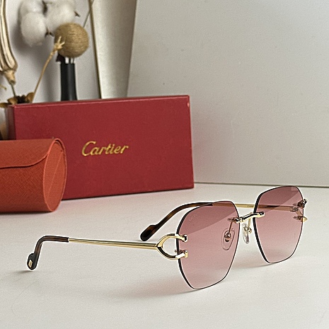 cartier AAA+ Sunglasses #588859 replica
