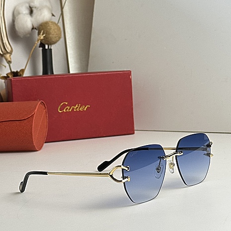 cartier AAA+ Sunglasses #588860 replica
