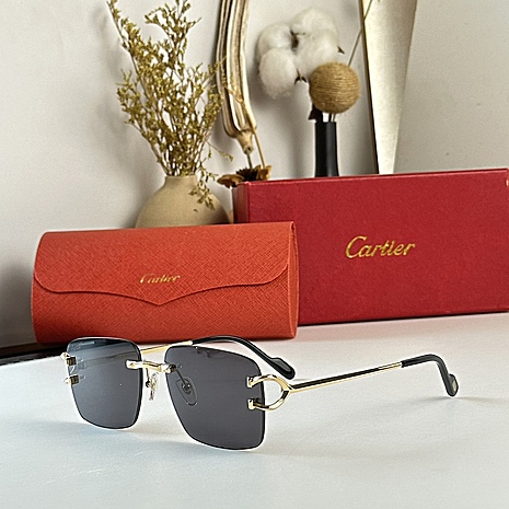 cartier AAA+ Sunglasses #588901 replica