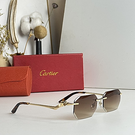 cartier AAA+ Sunglasses #588957 replica