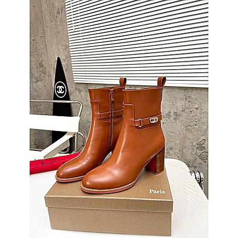 Christian Louboutin 7cm High-heeled Boots for women #589012