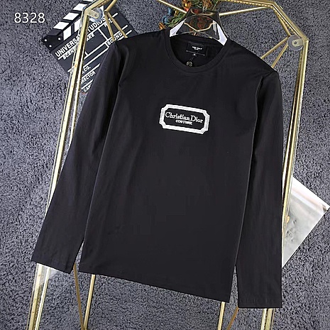 Dior Long-sleeved T-shirts for men #589119 replica
