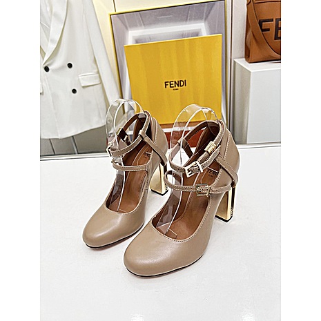 Fendi 10cm High-heeled shoes for women #589516 replica