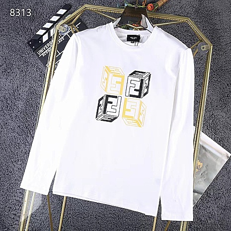 Fendi Long-Sleeved T-Shirts for MEN #589521 replica