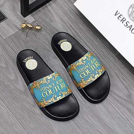Versace shoes for versace Slippers for men #589866 replica