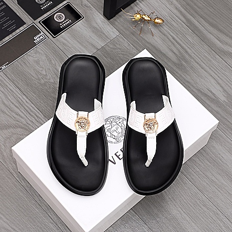 Versace shoes for versace Slippers for men #589876 replica