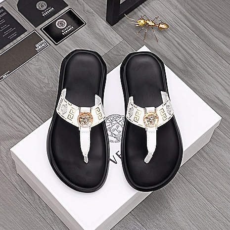 Versace shoes for versace Slippers for men #589877 replica
