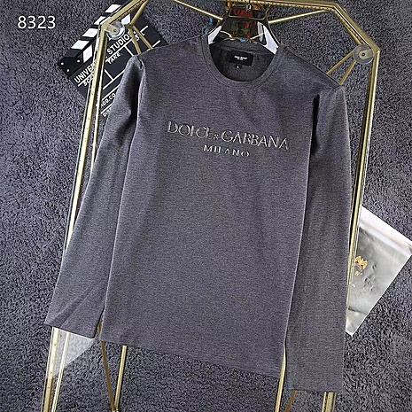 D&G Long Sleeved T-shirts for Men #589889 replica