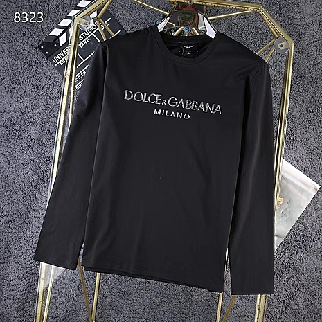 D&G Long Sleeved T-shirts for Men #589890 replica