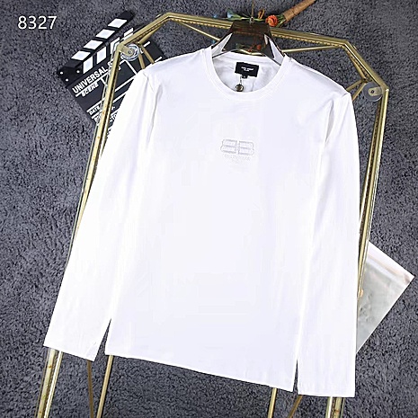 Balenciaga Long-Sleeved T-Shirts for Men #590016 replica