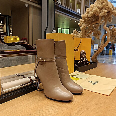Fendi 10cm High-heeled Boots for women #591577 replica