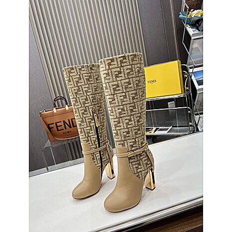 Fendi 10cm High-heeled Boots for women #591584 replica