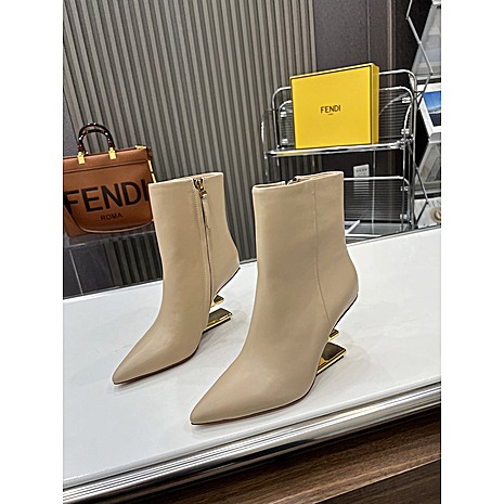 Fendi 10cm High-heeled Boots for women #591592 replica