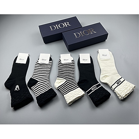 Dior Socks 5pcs sets #591948 replica