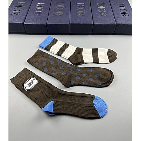 Dior Socks 3pcs sets #591952 replica