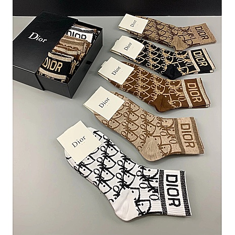 Dior Socks 5pcs sets #591953 replica