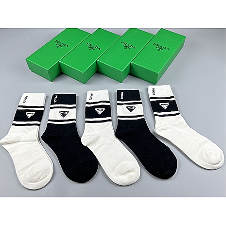 Prada Socks 5pcs sets #592131 replica