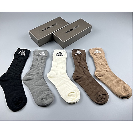 Balenciaga Socks 5pcs sets #592200 replica
