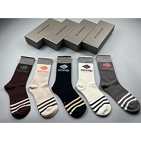 Balenciaga Socks 5pcs sets #592201 replica