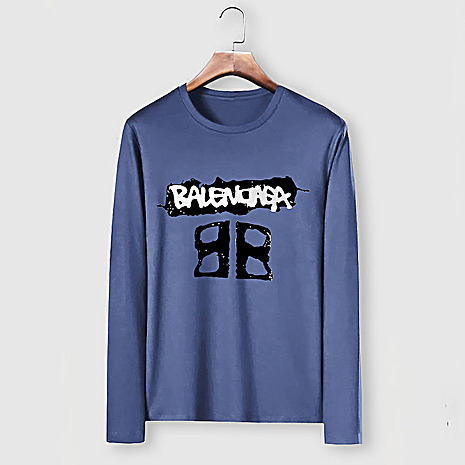Balenciaga Long-Sleeved T-Shirts for Men #592287 replica