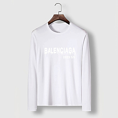 Balenciaga Long-Sleeved T-Shirts for Men #592296 replica