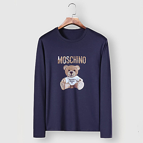 Moschino Long-sleeved T-shirts for Men #592708 replica