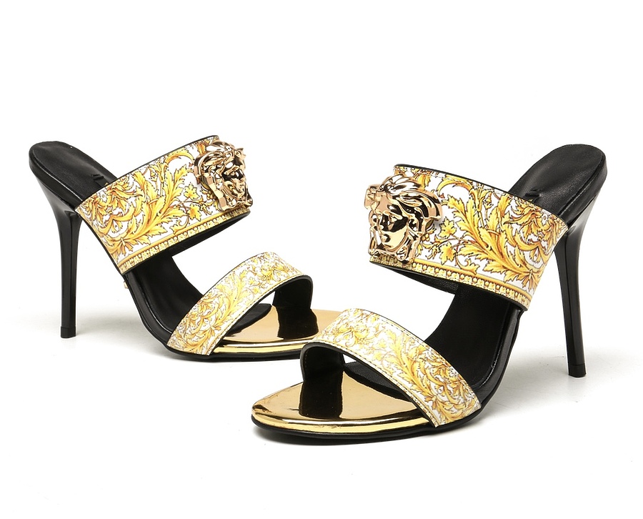 versace 10cm High-heeled shoes for women #589976 replica