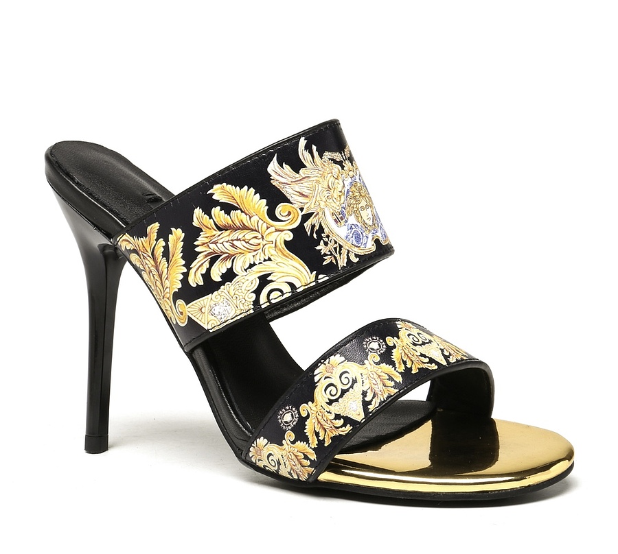 versace 10cm High-heeled shoes for women #589979 replica