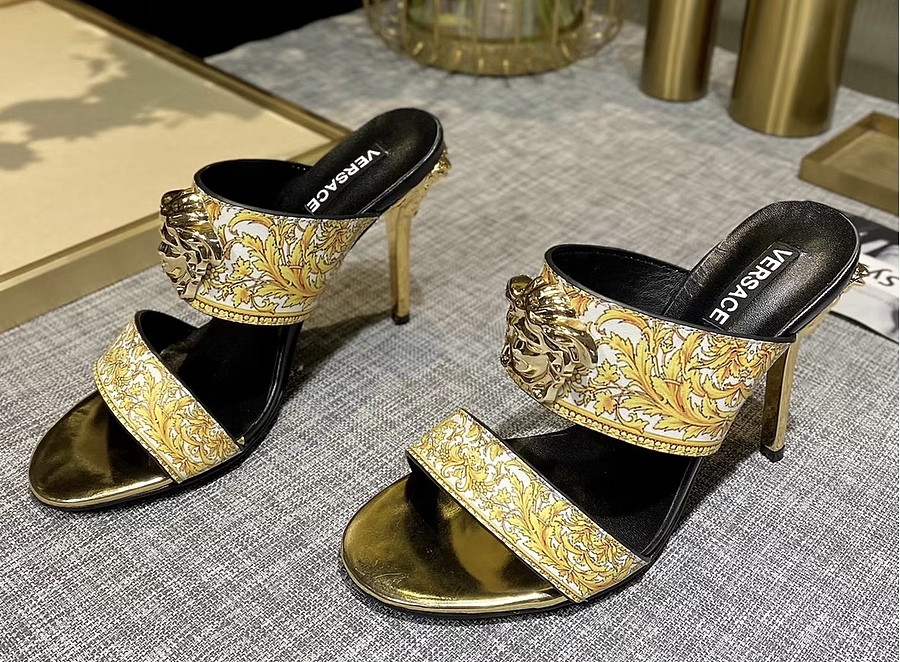 versace 10cm High-heeled shoes for women #589983 replica