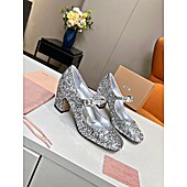 US$96.00 MIUMIU 6.5cm High-heeled shoes for women #588146