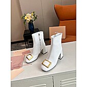 US$126.00 MIUMIU 7cm High-heeled boots for women #588149
