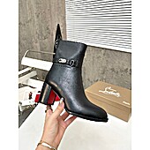 US$141.00 Christian Louboutin 7cm High-heeled Boots for women #589013