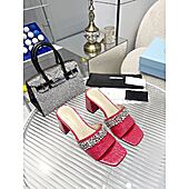 US$73.00 Prada 7.5cm High-heeled shoes for women #589037