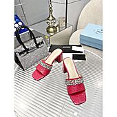 US$73.00 Prada 7.5cm High-heeled shoes for women #589037