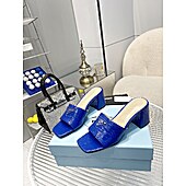 US$69.00 Prada 7.5cm High-heeled shoes for women #589044