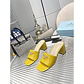US$69.00 Prada 7.5cm High-heeled shoes for women #589045